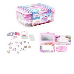 DIY Personalized Jewelry Box Beads Craft Set – 400+ Pieces | 11607