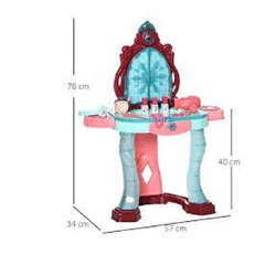 Kuromi Makeup Vanity Table Playset – Light & Sound Beauty Dresser | BY1003-3