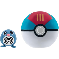 Pokemon PKW3626 Clip N Go Poliwag with Lure Ball