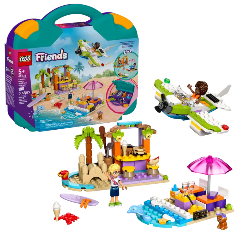 LEGO 42672 Creative Beach And Travel Suitcase