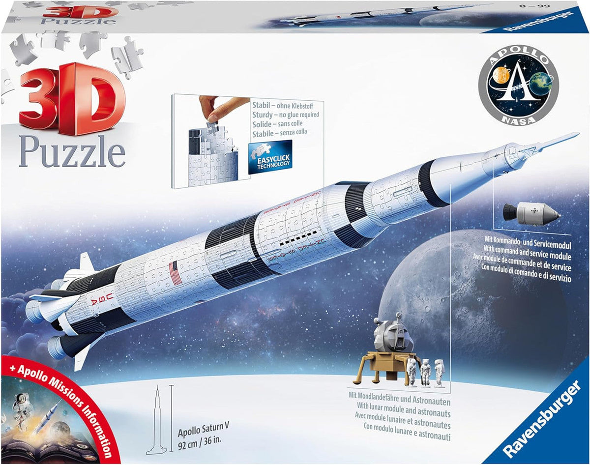 Ravensburger Apollo Saturn V Rocket 440pc | RV11545-7