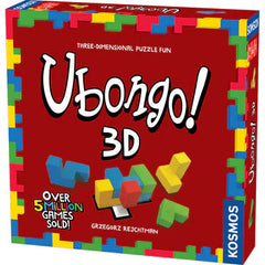 Ubongo 3D — Geometric 3D Puzzle Board Game | Thames & Kosmos | 12301