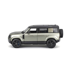 Bburago Land Rover Defender 110 2022 1:24 Die-Cast Model Car - Green | 18-21101GN