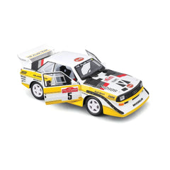 Bburago Audi Sport Quattro S1 E2 1985 1:24 Die-Cast Model Car | 18-28072
