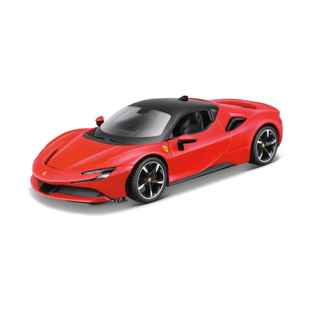 Bburago Ferrari SF90 Stradale 1:24 Die-Cast Model Car - Red | 18-26028