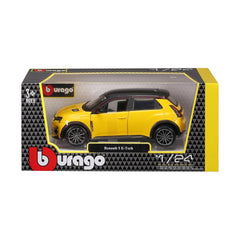 Bburago Renault 5 E-Tech 1:24 Die-Cast Model Car - Yellow | 18-21113Y