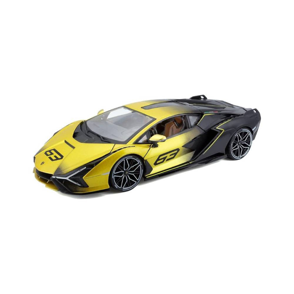 Bburago Lamborghini Sian FKP 37 1:18 Die-Cast Model Car - Gold to Black Fade