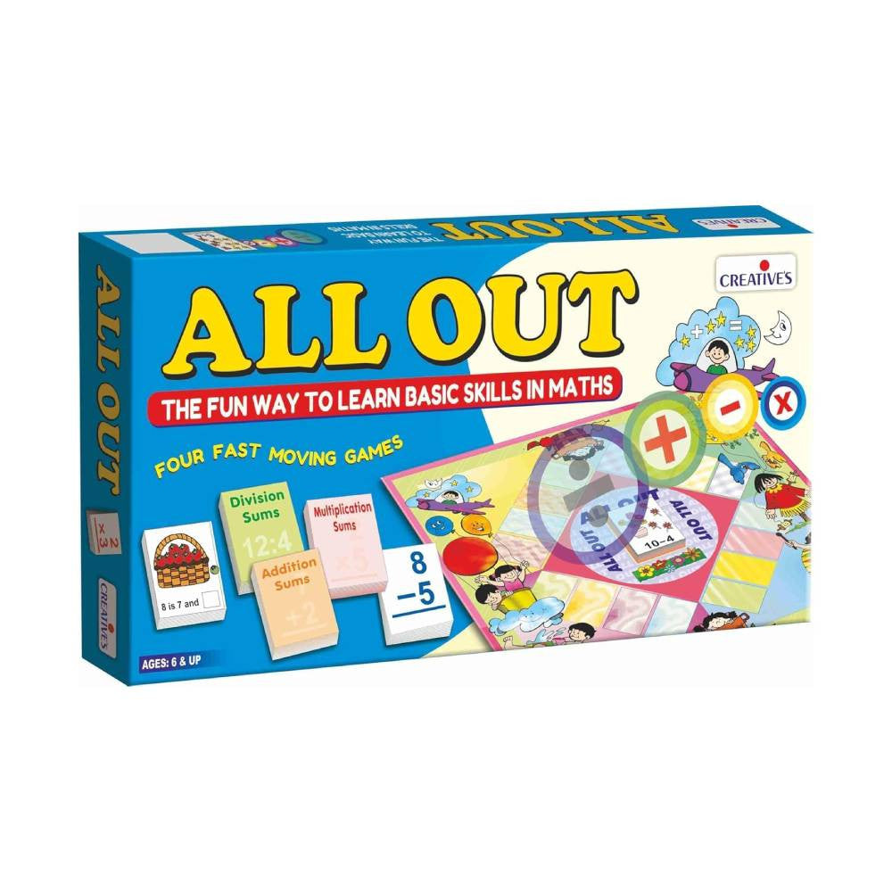 Creatives All Out - The Fun Way to Learn Basic Skills in Maths | 0802
