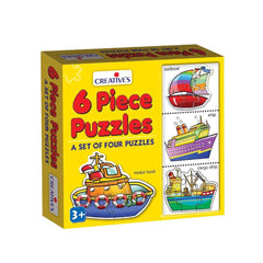 Creatives 6 Piece Puzzles - A Set of Four Puzzles | 0771