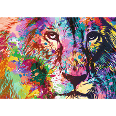 Trefl Colorful Lion Puzzle - 1000 Pieces | 10707