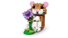 Lego Cute Hamster with a Flower | 31376