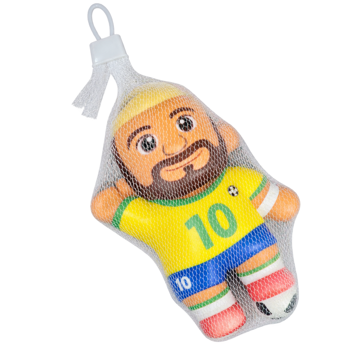 Football Player Plush Doll Toy - Yellow #10 Kit Design | 2446A-2-YELLOW