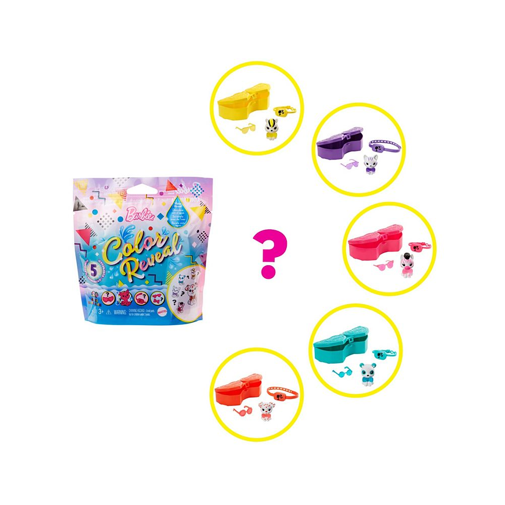 Barbie Color Mix & Match Pet - Each Pack Cotains 1 Surprise Unit | MTBBGTT11