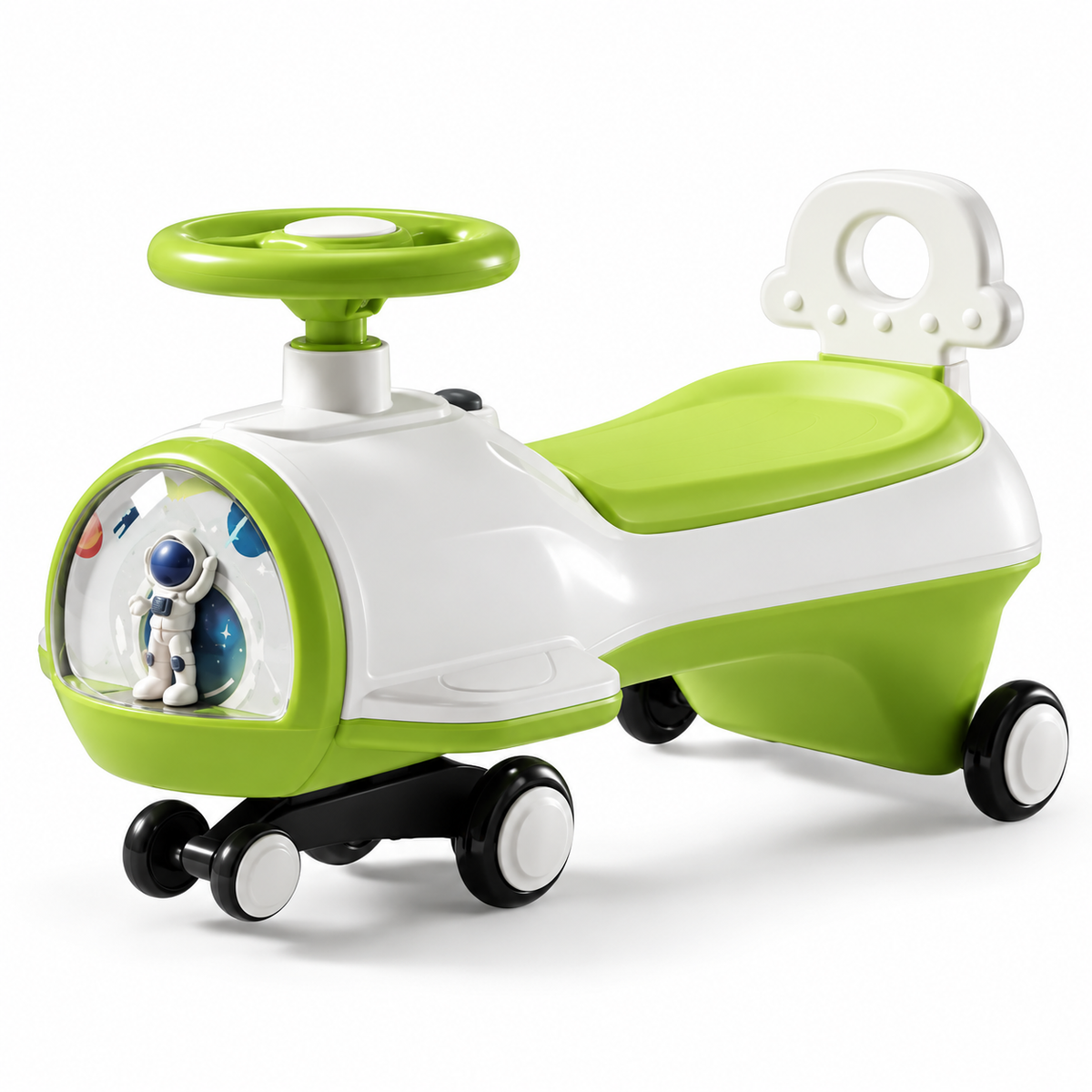 Kids Space-Themed Ride-On Car with Steering Wheel | 5161