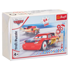 Trefl Disney Cars: Lightning McQueen Puzzle - 54 Mini Pcs | 54192
