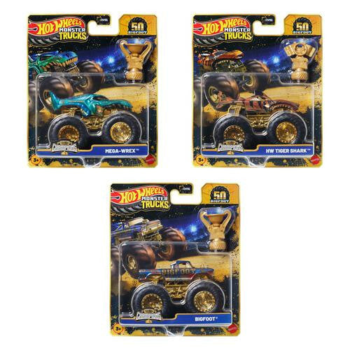 Hot Wheels Monster Trucks Trophy Champions – Assorted 1:64 | MTHWJDV96