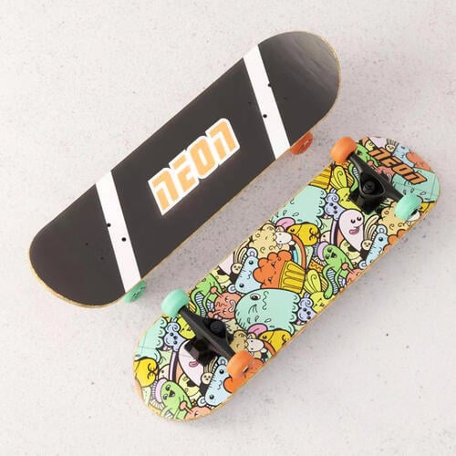 Yvolution Neon Delta 28" Cruiser Skateboard – Green | S43G4
