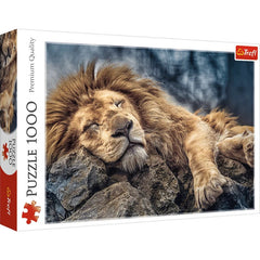 Trefl Sleeping Lion Puzzle - 1000 Pieces | 10447