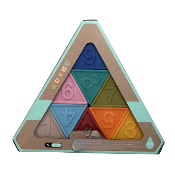 Triangle Shape Sorting Learning Toy  - Baby Early Education Puzzle | TL628