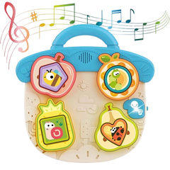Huanger Shape Cognition Music Toy - Blue | HE8089