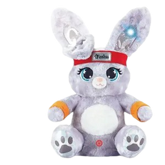 Fitness Rabbit Interactive Plush Toy - Voice Control, Music, Story & Record Modes | T508
