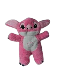 Stitch-Style Plush Toy - Pink (1 Piece) | 312-8