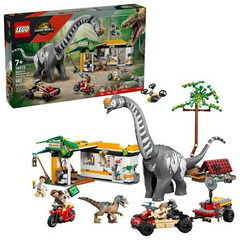 LEGO Jurassic World Raptor & Titanosaurus Tracking Mission 582pcs