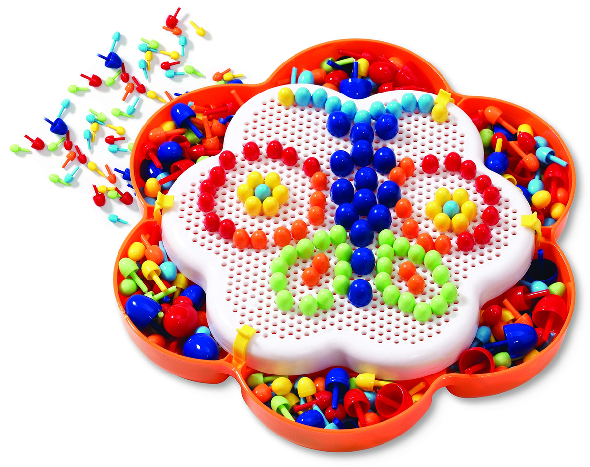 Dede In-My-Mind Peg Game - Creative Mosaic Educational Toy (260 Pieces) | 01144