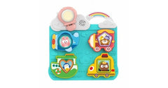 Huanger Shape Cognition Music Toy -  Blue | HE8088