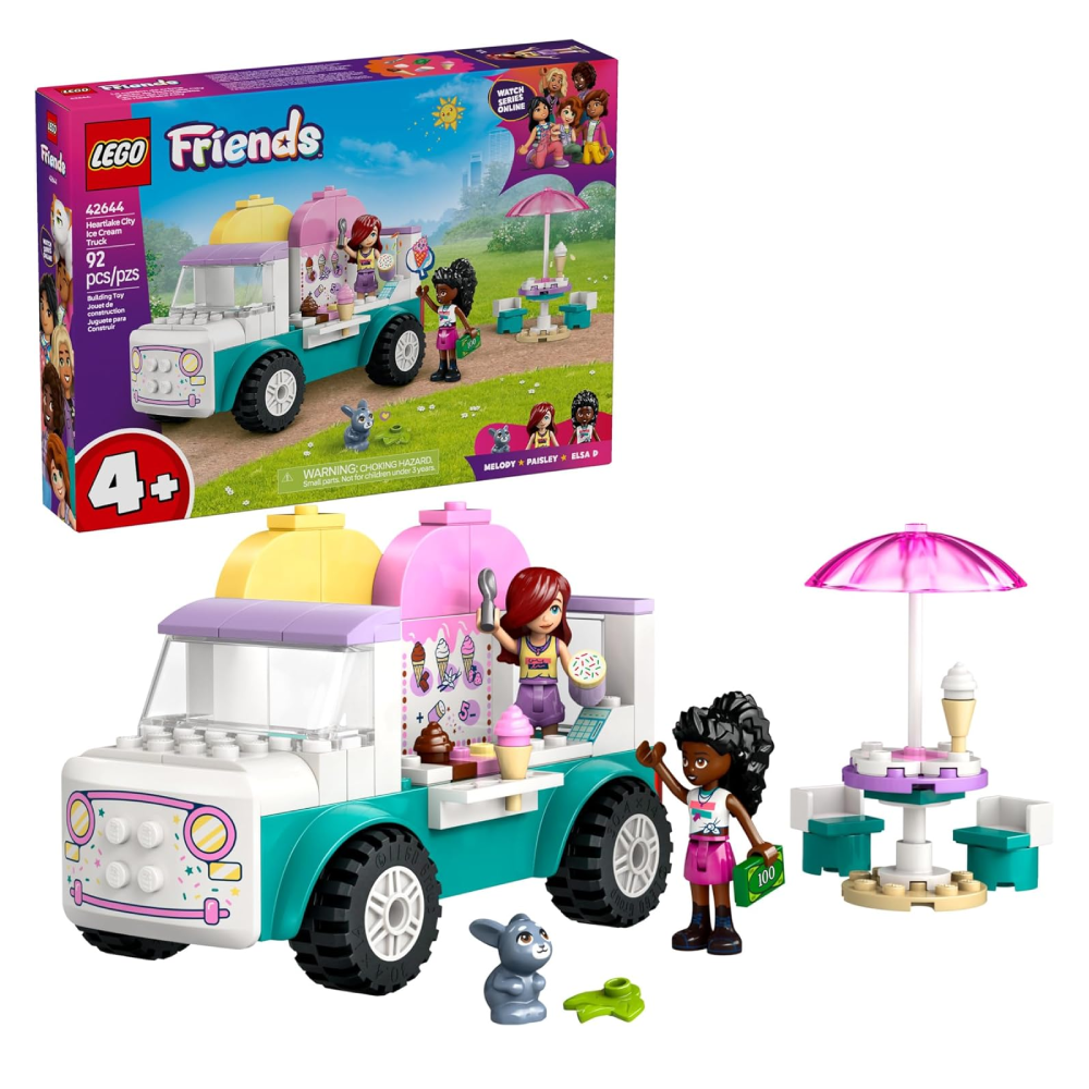 LEGO Friends Heartlake City Ice Cream Truck Building Set | 42644