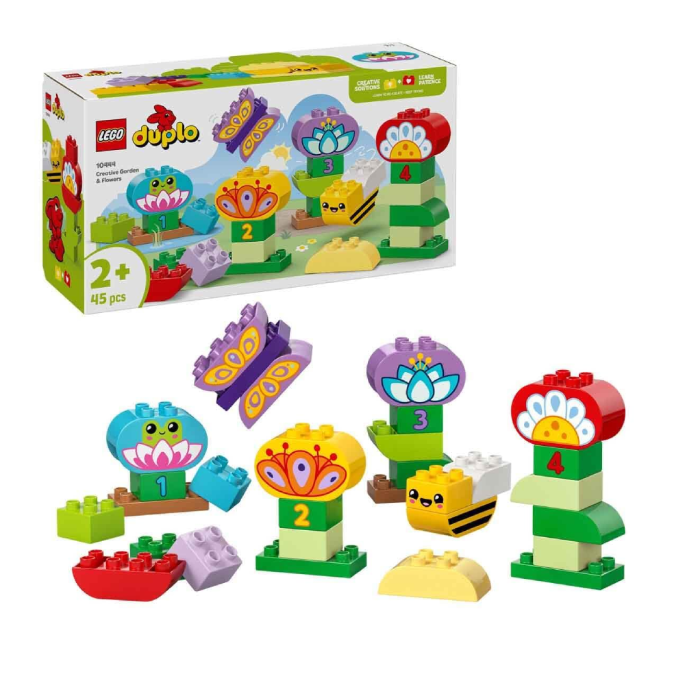 LEGO DUPLO Town Creative Garden & Flowers Color Building Set | 10444
