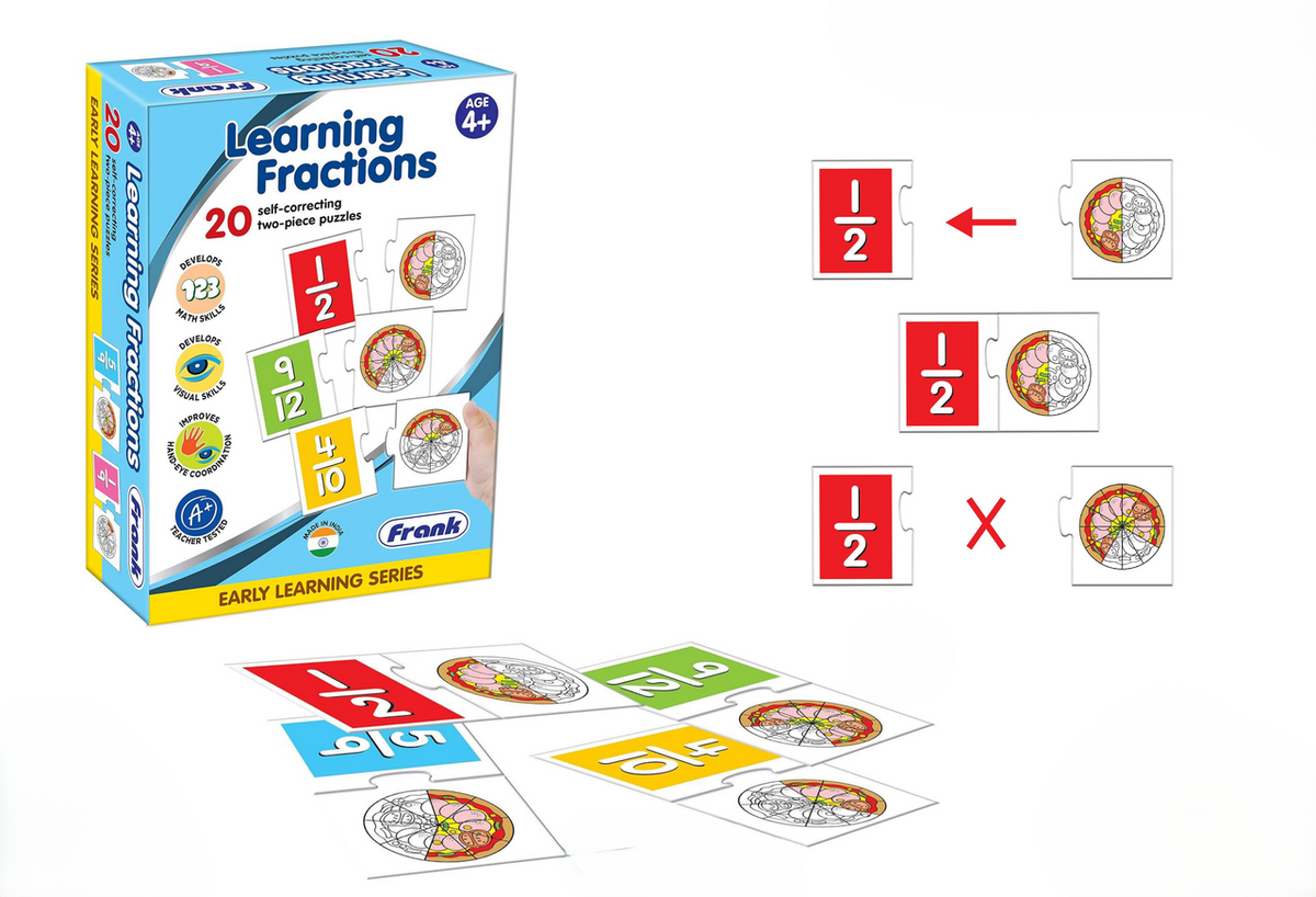Frank Learning Fractions | 10131