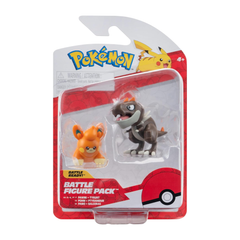 Pokemon  Balgoras & Pamo Battle Mini Figures Set - 5cm | PKW3572