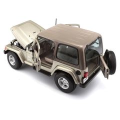 Bburago Jeep Wrangler Sahara 1:18 Die-Cast Model Car