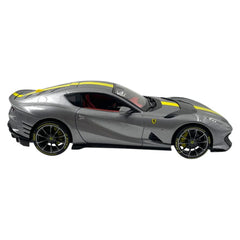 Bburago Signature Ferrari 812 Competizione 1:18 Die-Cast Model Car - Gray