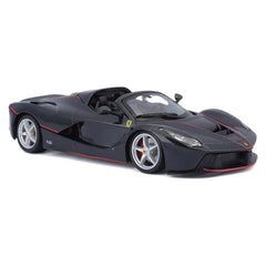 Bburago Ferrari LaFerrari Aperta 1:24 Die-Cast Model Car - Black