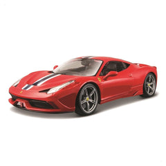 Bburago Ferrari 458 Speciale 1:18 Die-Cast Model Car - Red