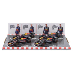 Bburago Red Bull Max Verstappen #1 World Champion 2023-2024 4-Pack 1:43 Die-Cast Model Cars