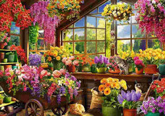 Trefl Premium Plus Quality - Tea Time: Preparations for Spring 1000-Piece Jigsaw Puzzle | 10840