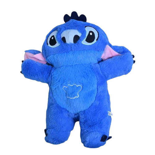 Stitch-Style Plush Toy - Blue (1 Piece) | 312-8