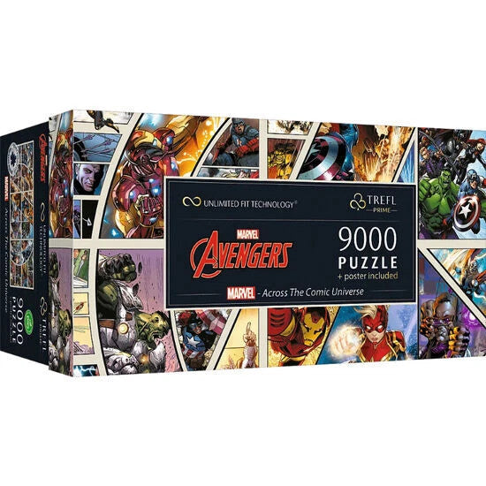 Trefl Marvel Across The Comic Universe 9000 Pcs Puzzle | 81022