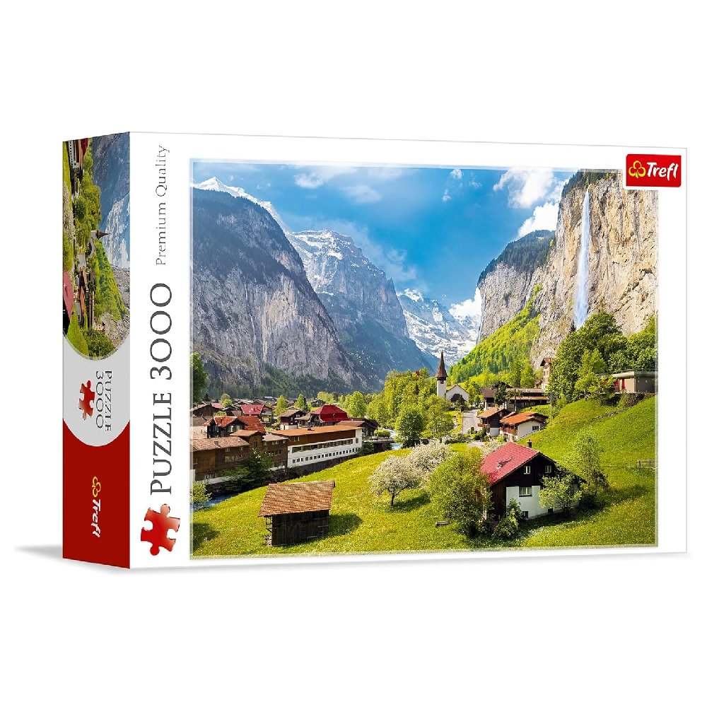 Trefl Puzzle: Lauterbrunnen, Switzerland - 3000 Pieces | 33076