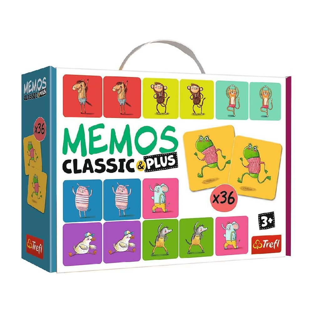 Trefl Classic & Plus Movement and Sounds Memos Puzzle | 02271
