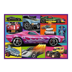 Trefl 4-in-1 Hot Wheels Racing Cars Puzzle - 250 Pcs | 13312