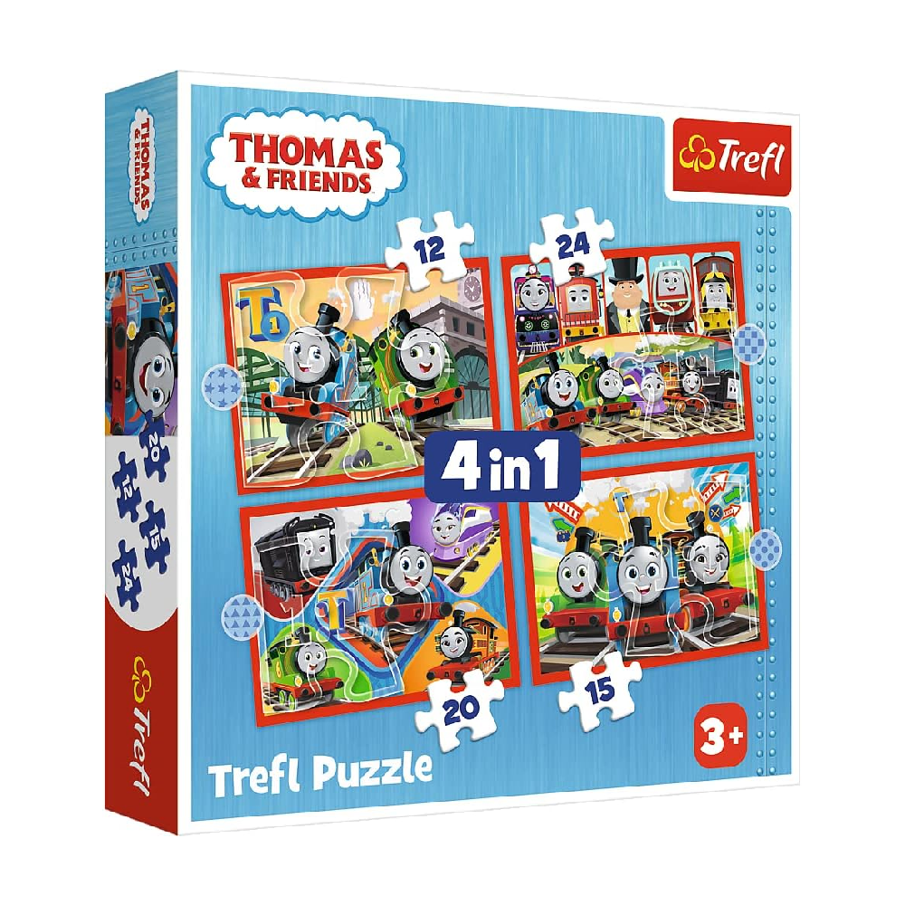 Trefl 4-in-1 Thomas & Friends Puzzle | 34619