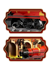 MJI, Creative LEGO-style construction sets, Harry Potter Magic Train  Building Set -  929pcs | MJI-13017