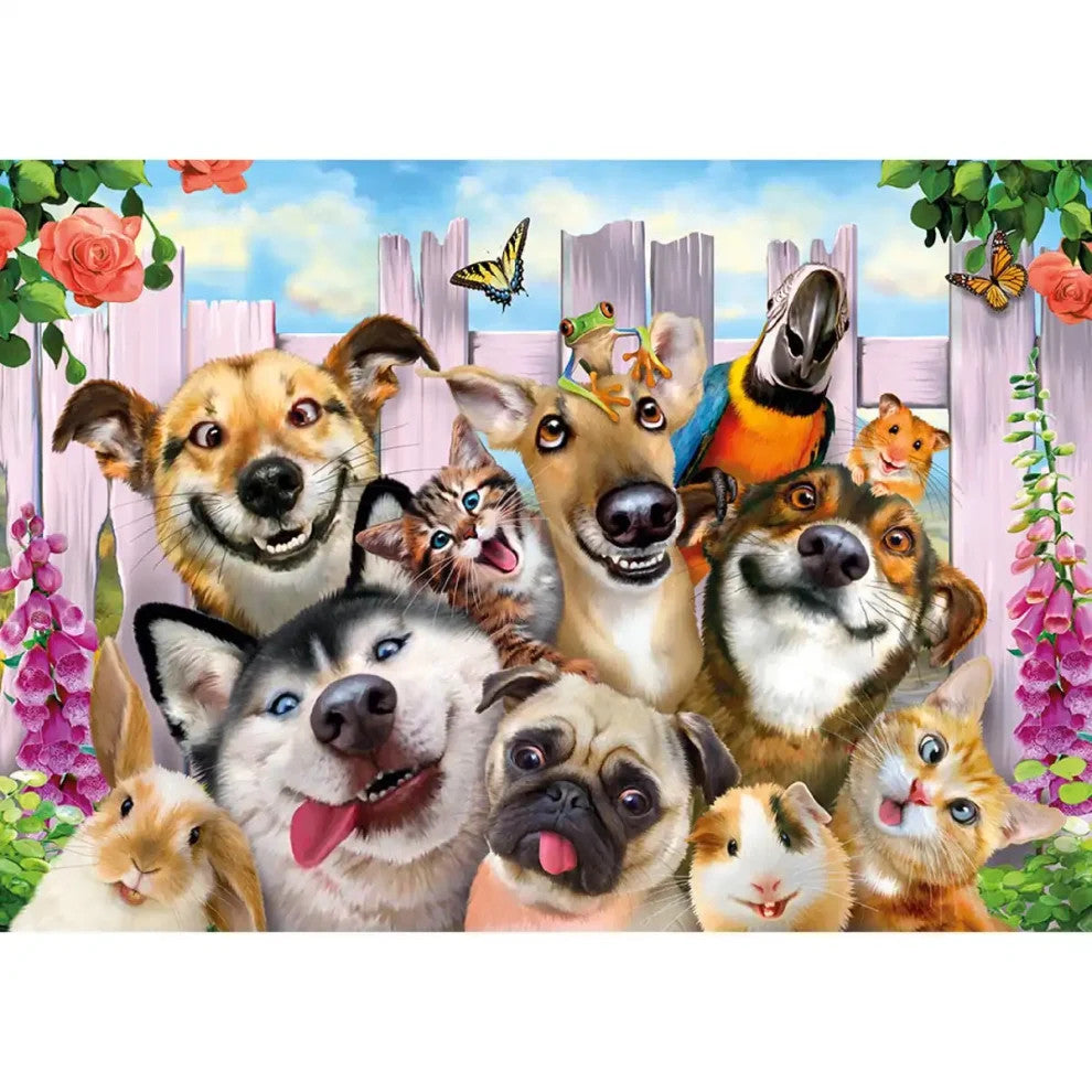 Puzzle W RS: Crazy Pets M 200 | 4711111