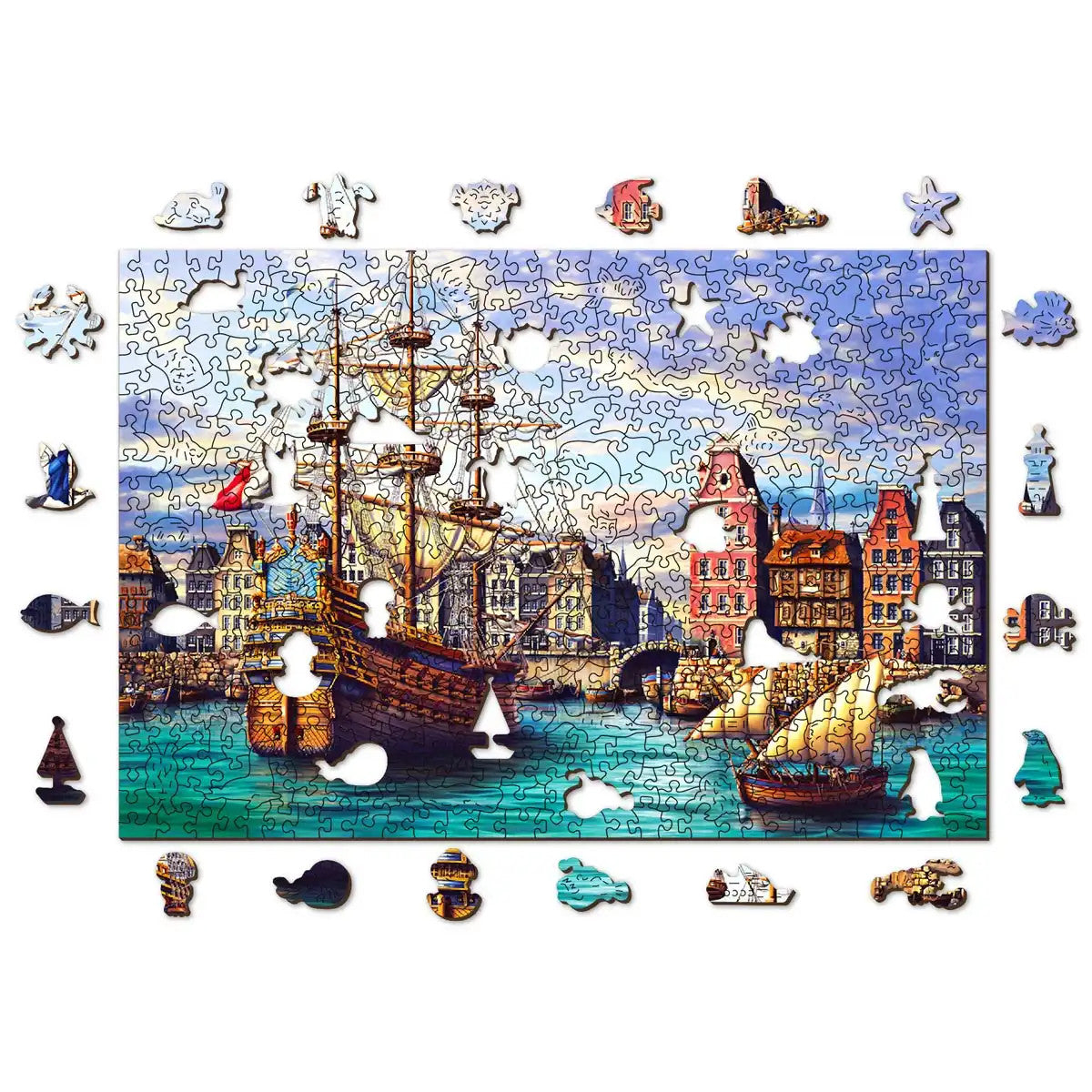 Puzzle W RS: Old Ships in Harbour L 505 | 4737111